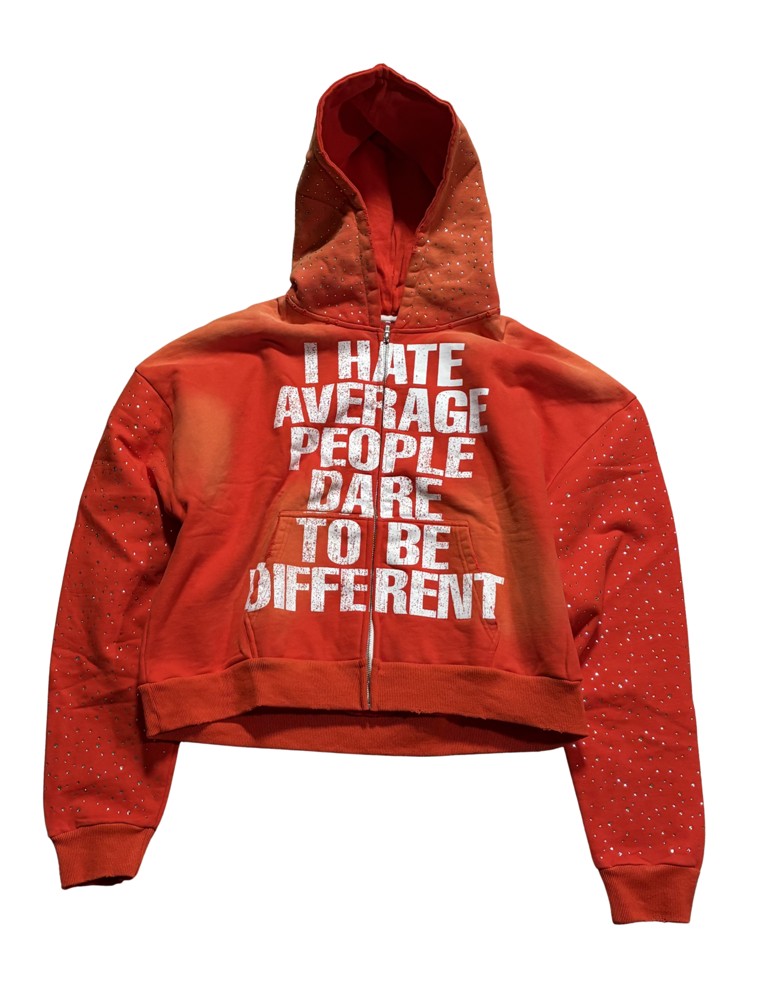 Red Anti-Average Zip-Up